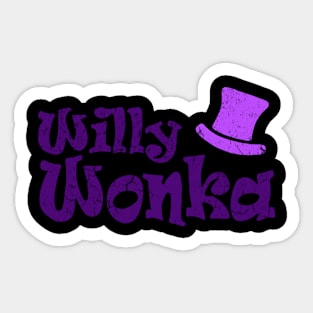 Christmas movie Willy Wonka Sticker